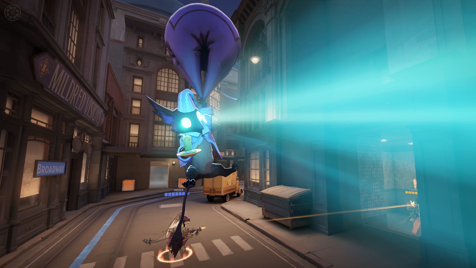 Rem's eyes glow with an unearthly quality kind of like when that guy's eyes glow in Ghostbusters II. Rem floats on his pillow, like a balloon.