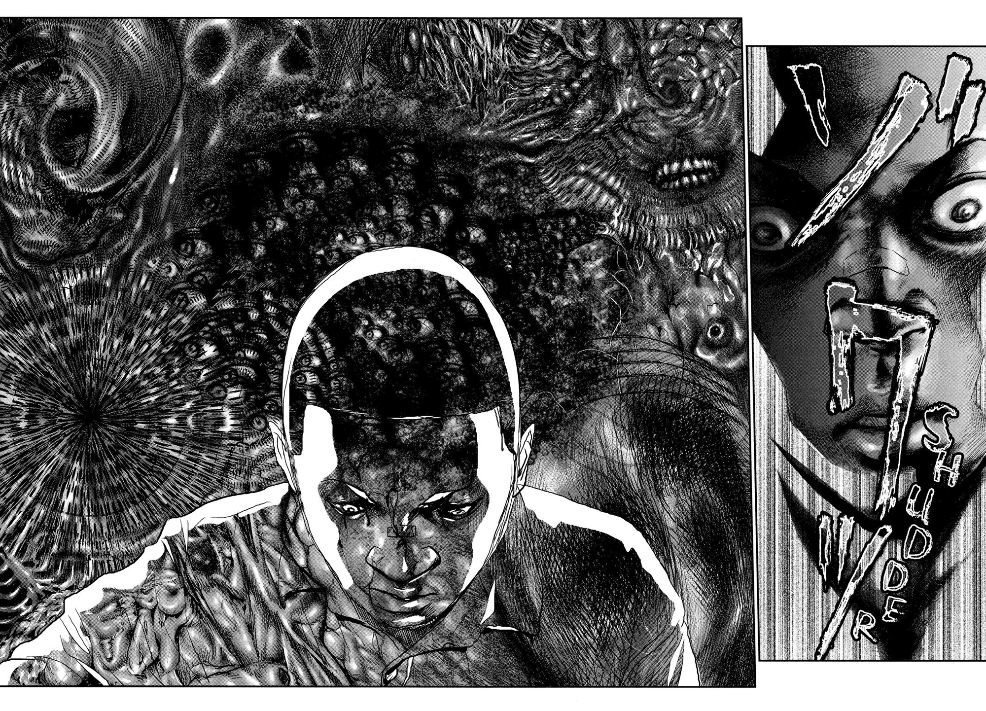 Robert Johnson feeling the devil's presence looming over him.