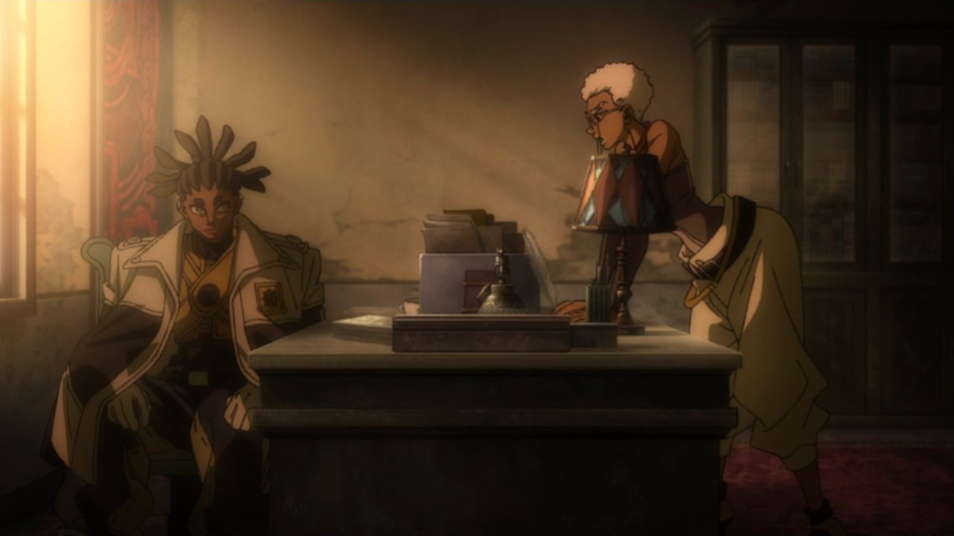 Seimu and Corvus from Gachiakuta.