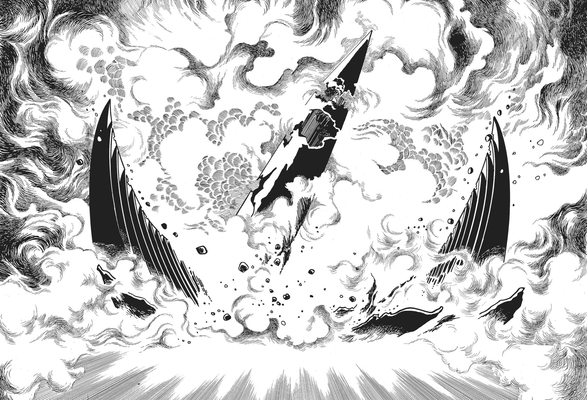 Shogo and Queen Sigma going out in a blaze of glory.