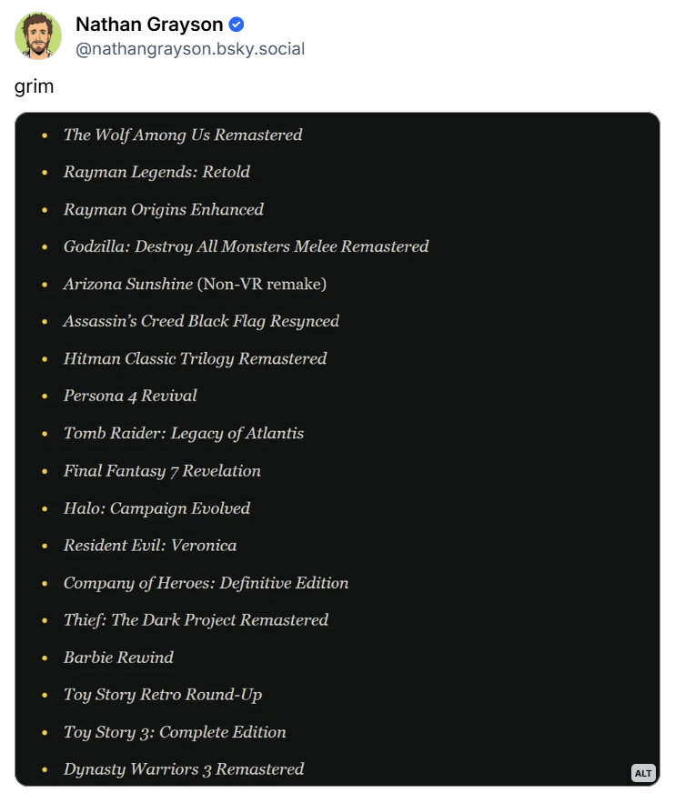 I Don't Know If We Need All These Remakes, Guys