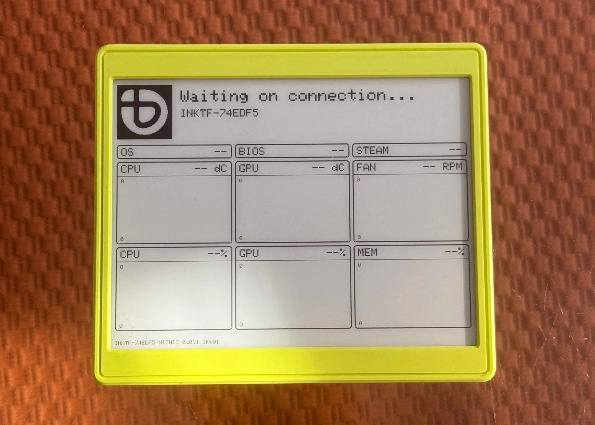 The Steam Machine's ePaper Faceplate Is Open Source And Full Of Possibility