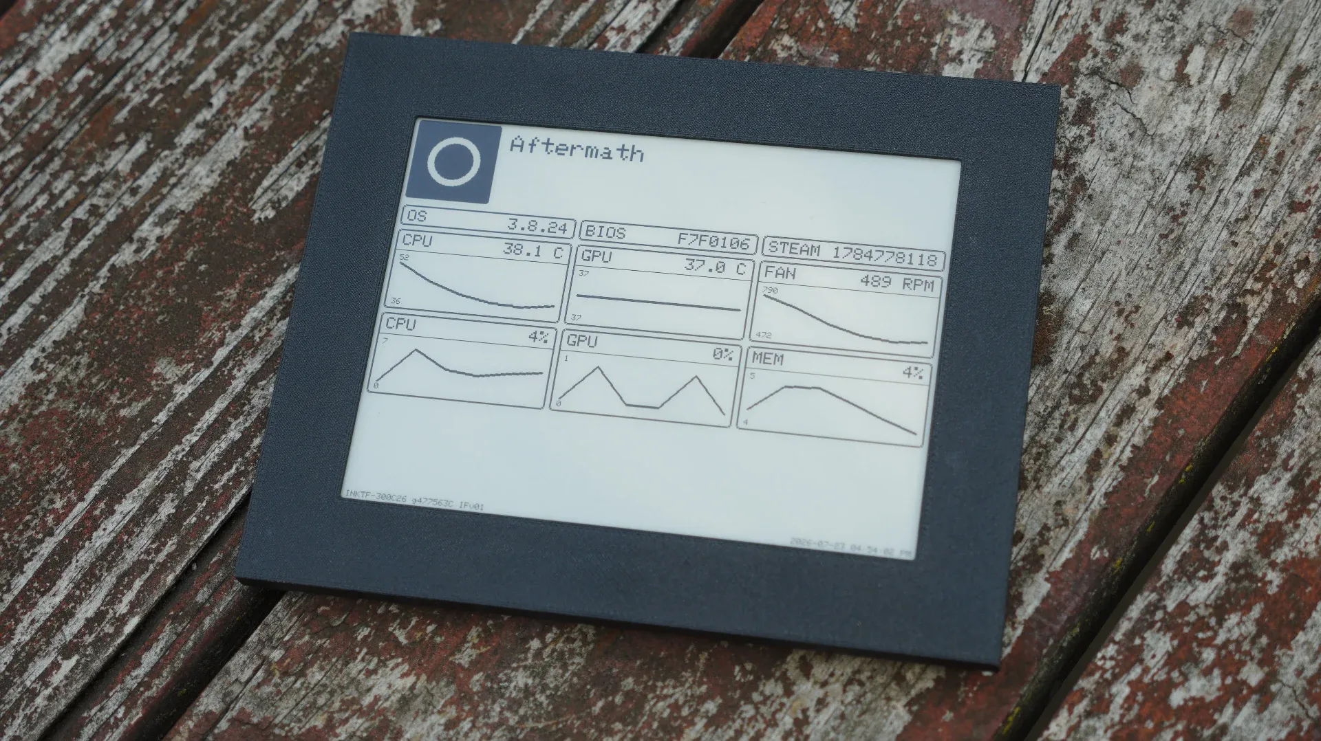 The Steam Machine's ePaper Faceplate Is Open Source And Full Of Possibility