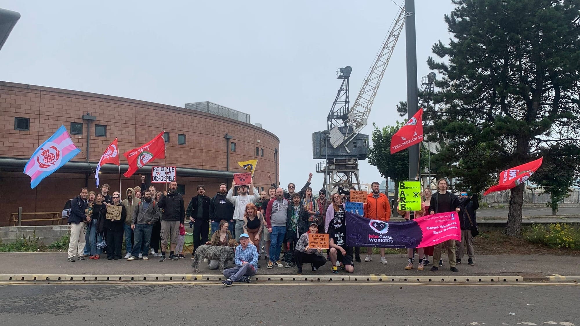 Workers Protest MindsEye Playtest For Bringing In Fans To 'Do Jobs That Would Otherwise Have Been Theirs'