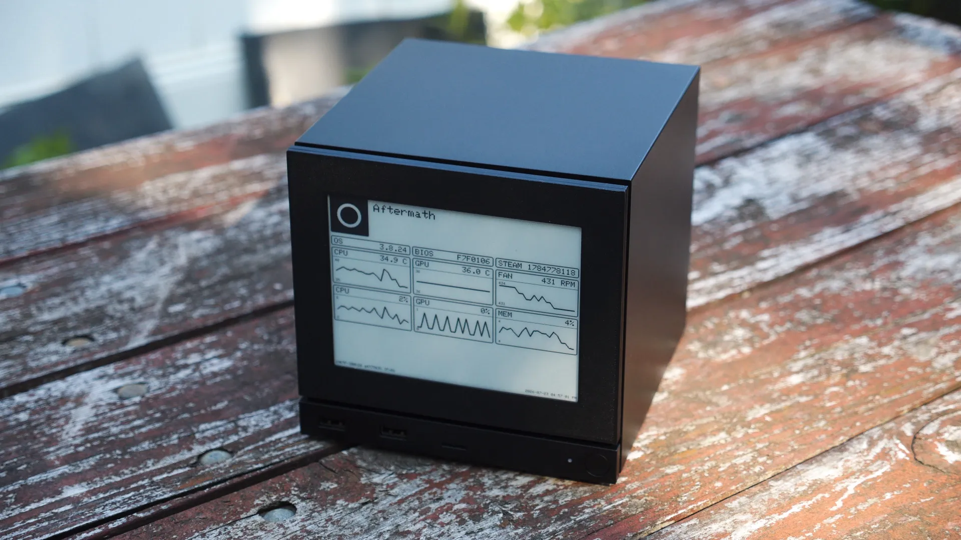 The Steam Machine's ePaper Faceplate Is Open Source And Full Of Possibility