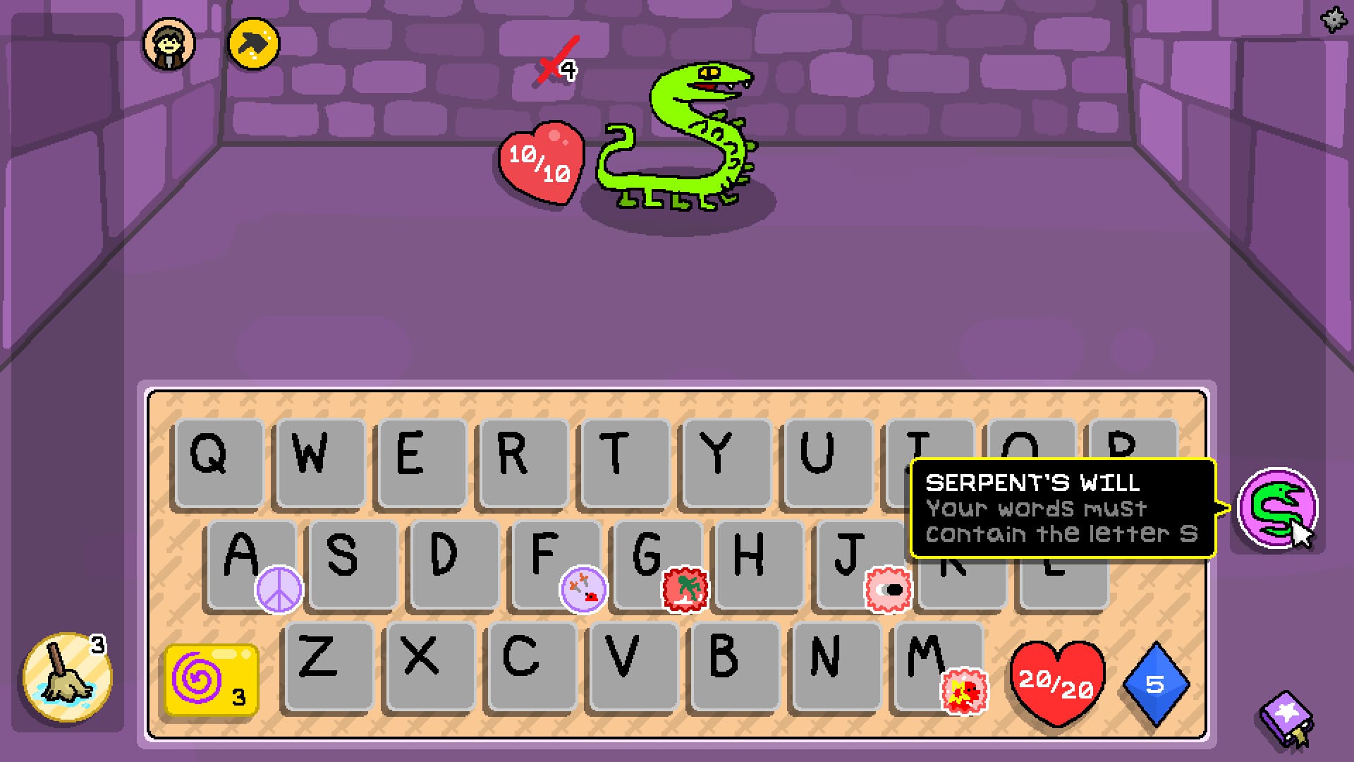 Tomb Of The Bloodletter Is A Tough But Goofy Typing Game