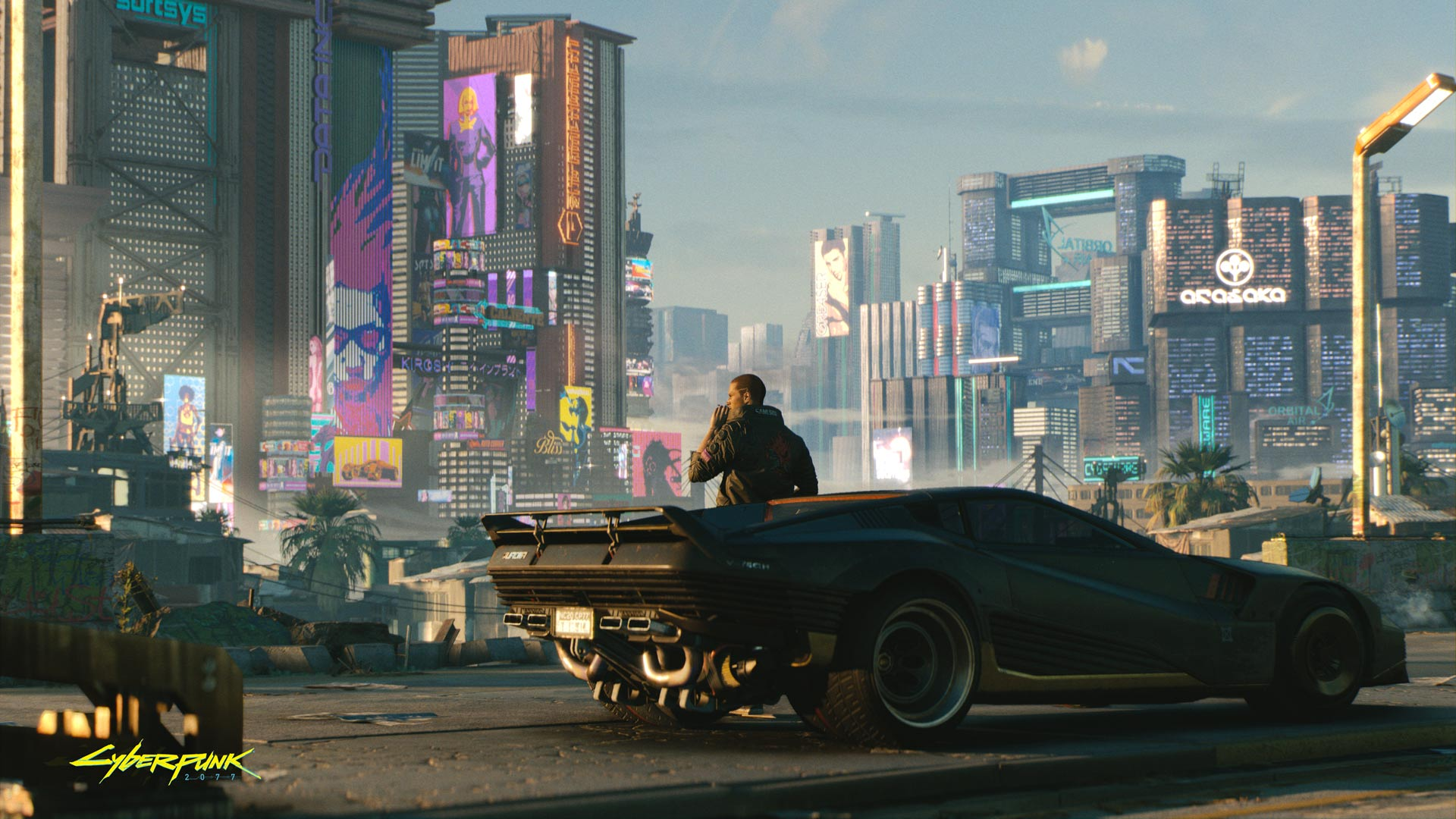 Cyberpunk 2077 still of Male V. 