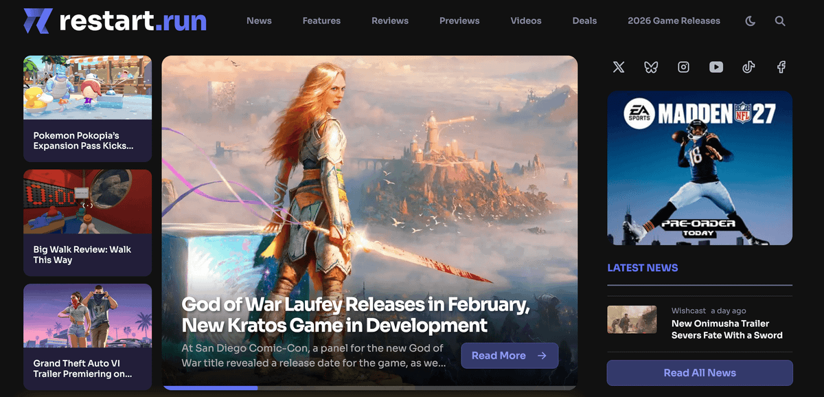 Restart, Walmart's Gaming Site, Lays Off Entire Editorial Team