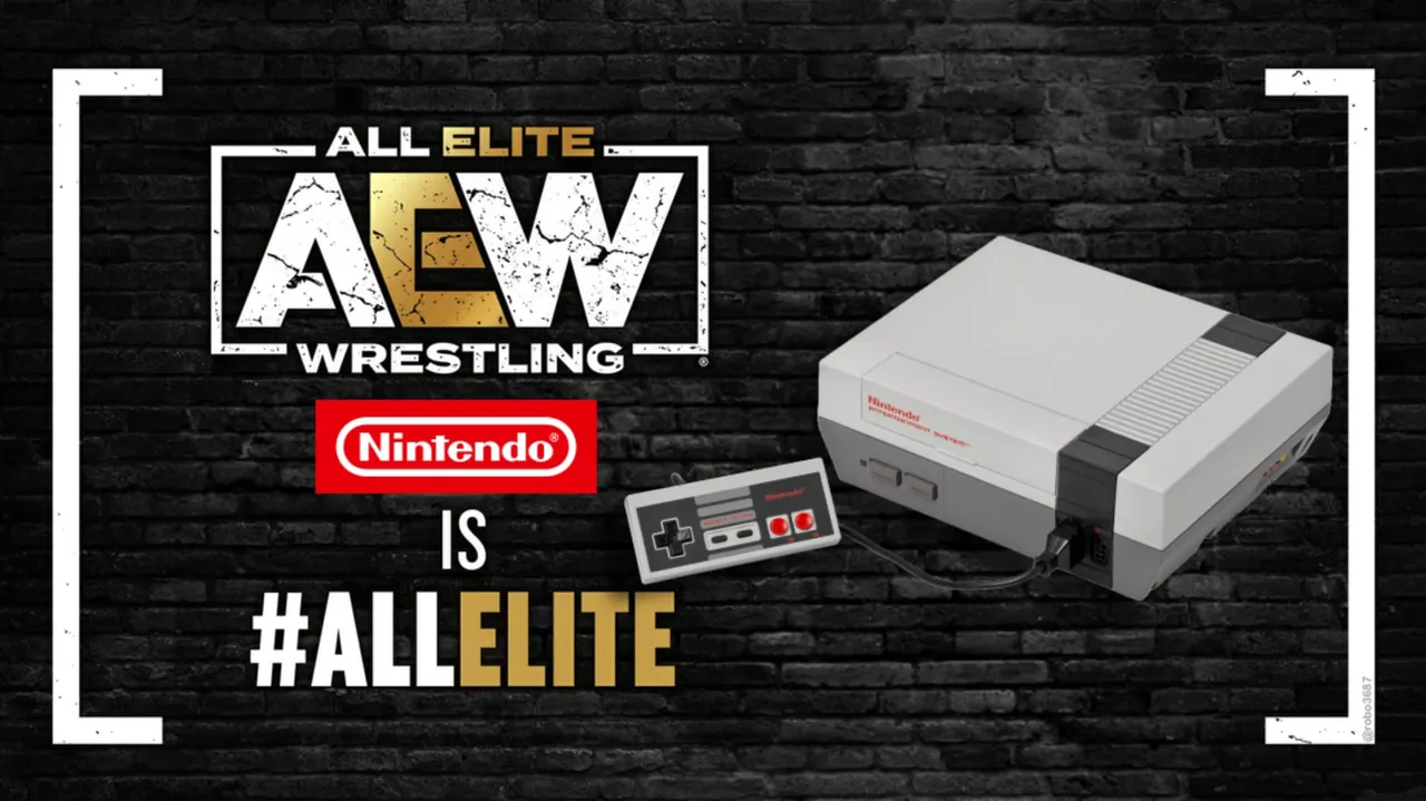 AEW’s O’Reilly weaponizes NES, barbed-wire controller in cage.