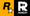 On the left, Rockstar Games' logo: a black R with a white star at the bottom, on a yellow background. On the right, Remedy En