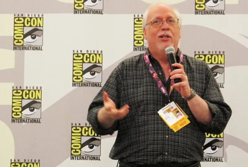 J. Michael Straczynski at San Diego Comic Con 2014. 