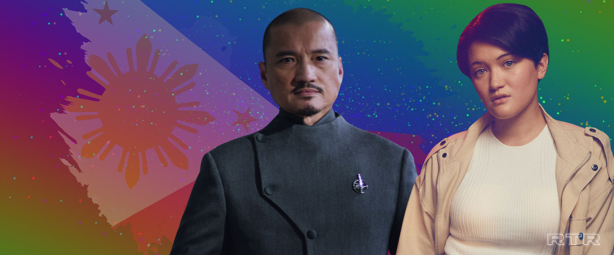 Jon Jon Briones and Isa Briones from their appearances on STAR TREK. 