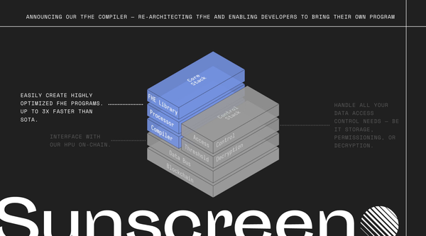 A new vision for TFHE and compilers