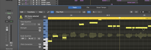 Logic Pro Flex Pitch mode