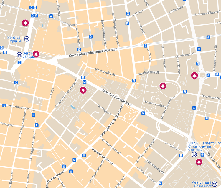 🎄 6 Коледни базара / км²