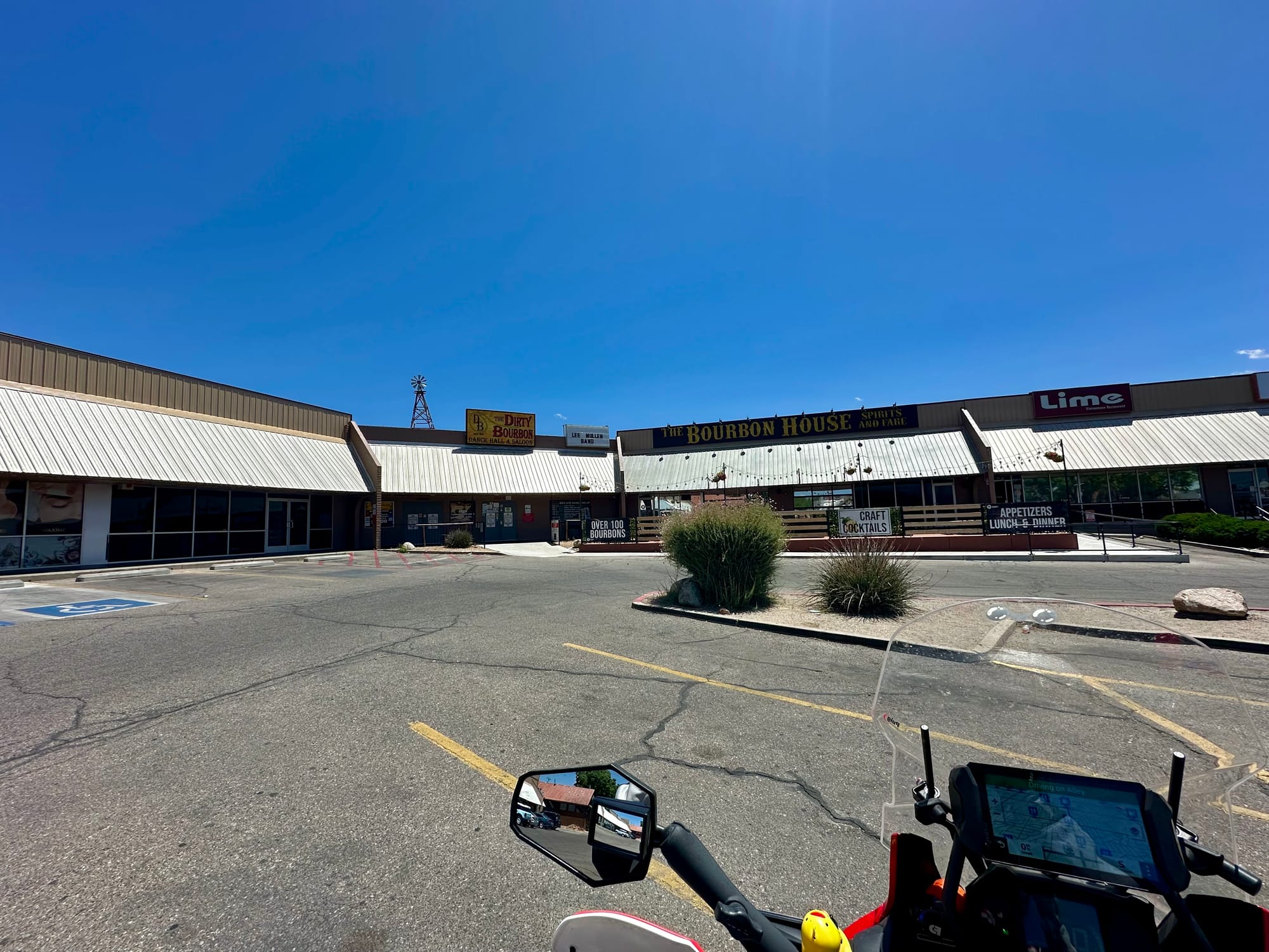 A photo of the front of the filming location of Saul Goodman's office