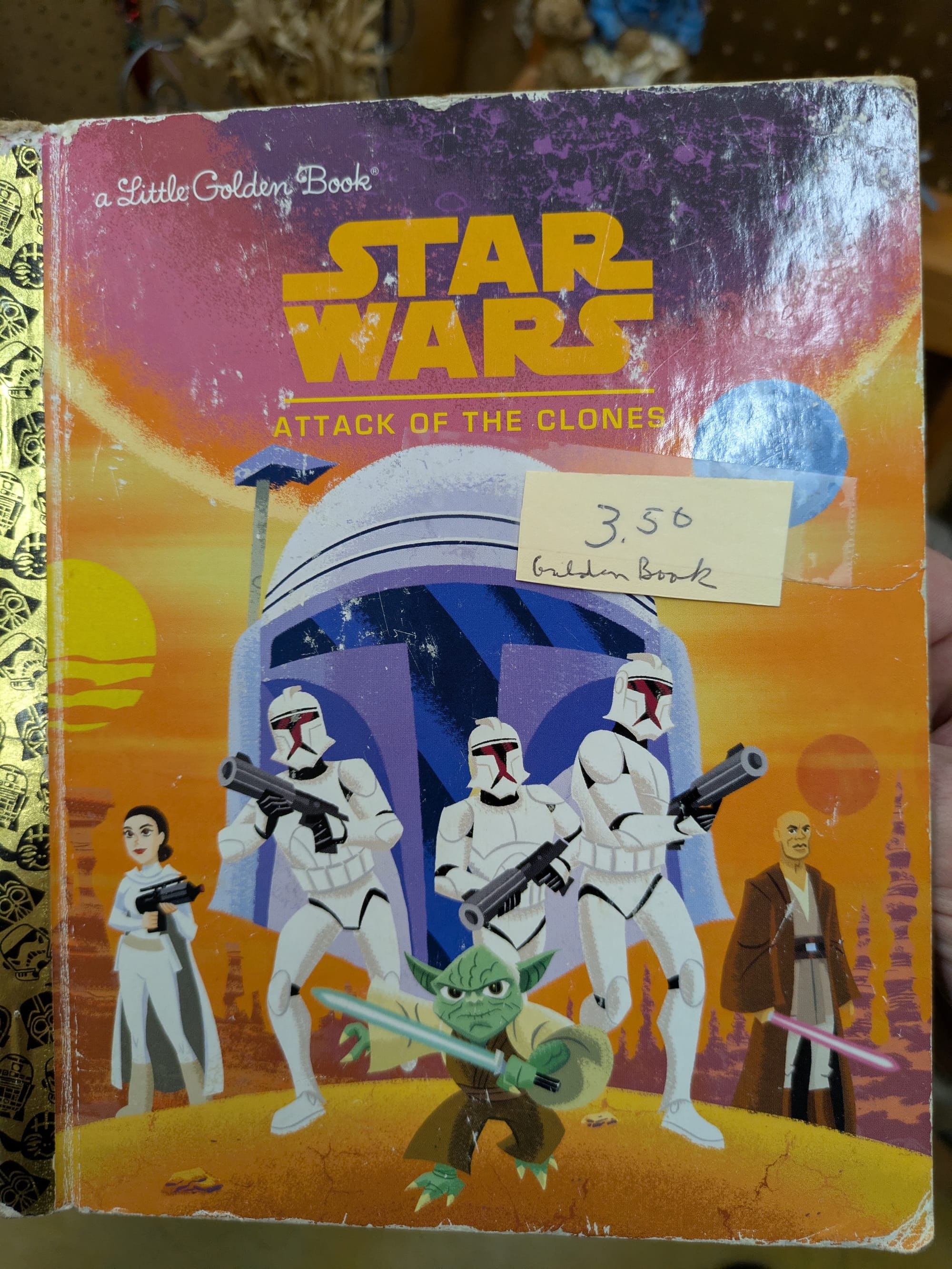 A Little Golden Book story: Star Wars Episode II: Attack of the Clones