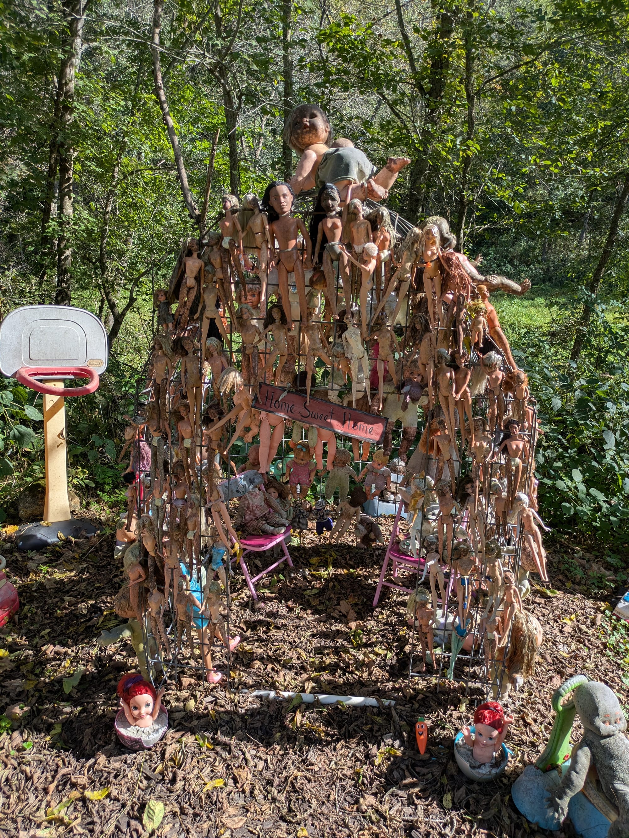 A GAZEBO MADE OF DOLLS, FUCK