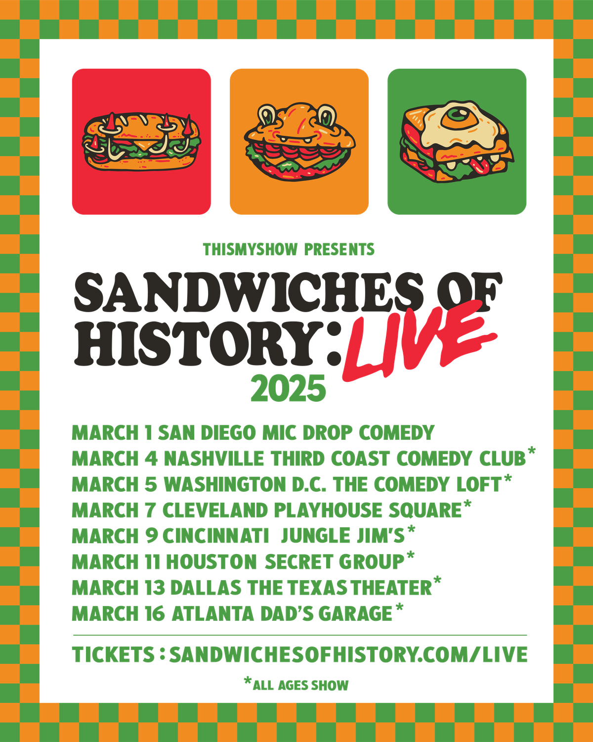 Th' Week O' Sandwiches