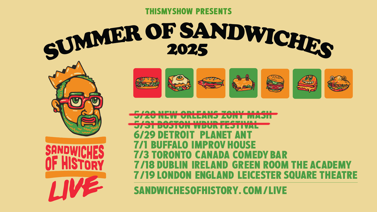 Sandwiches of History: The Recap