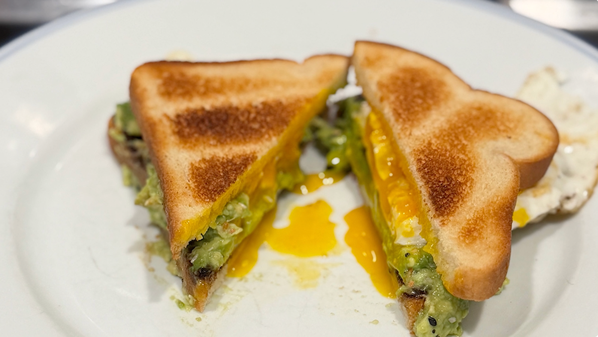 Who ordered the sandwich?