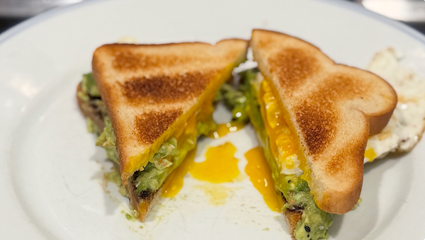Who ordered the sandwich?