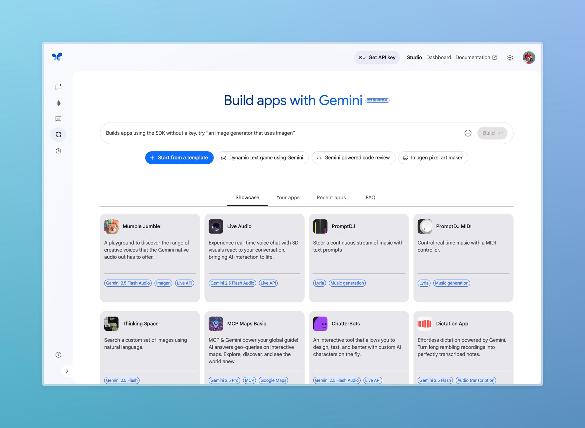 Build Apps with Gemini