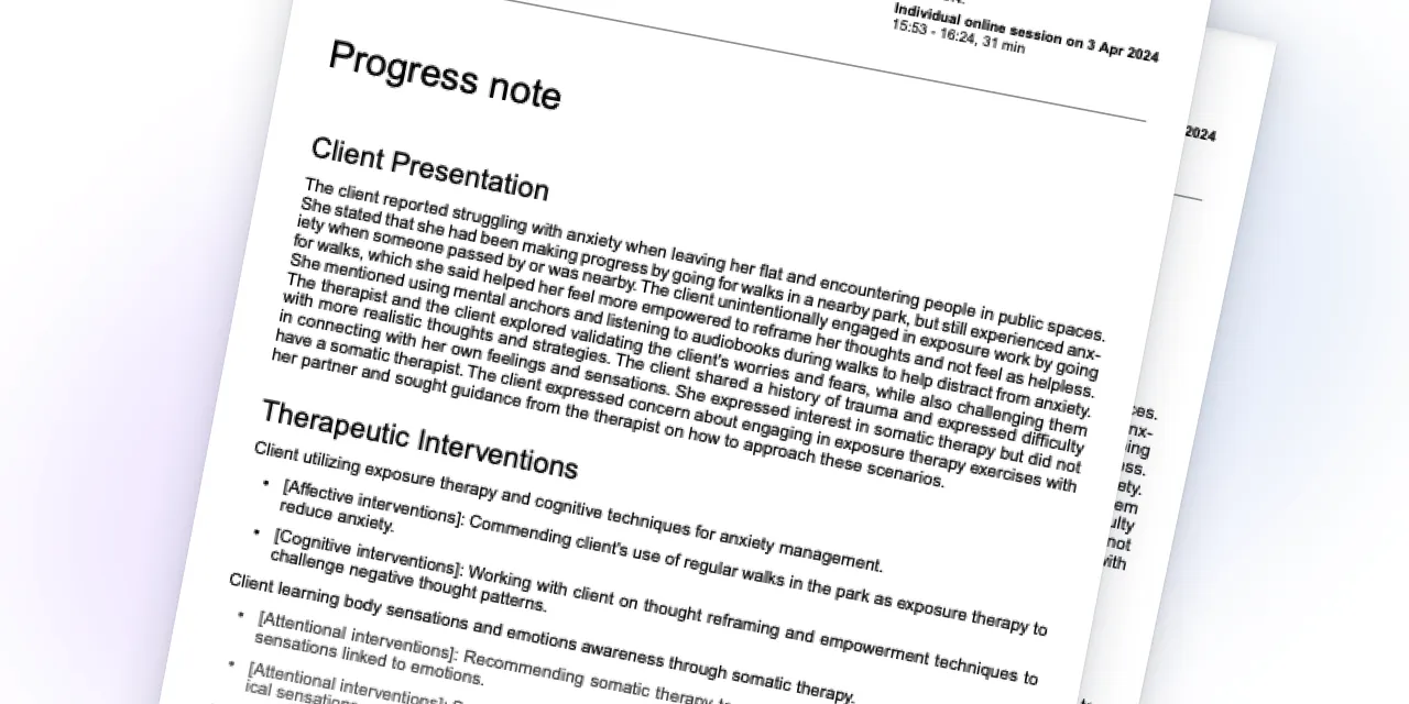 AI-powered Clinical Notes