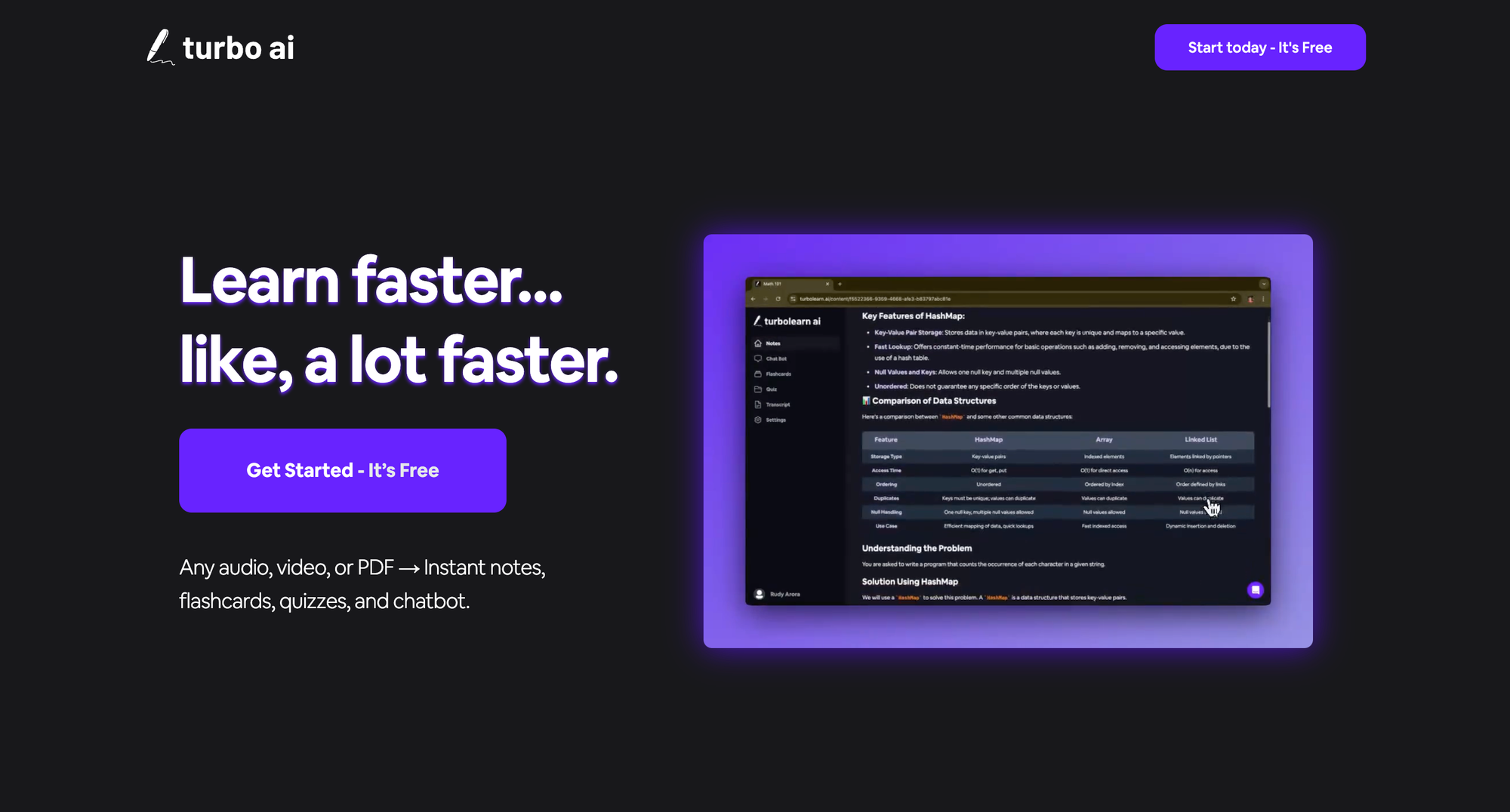 TurboLearn AI