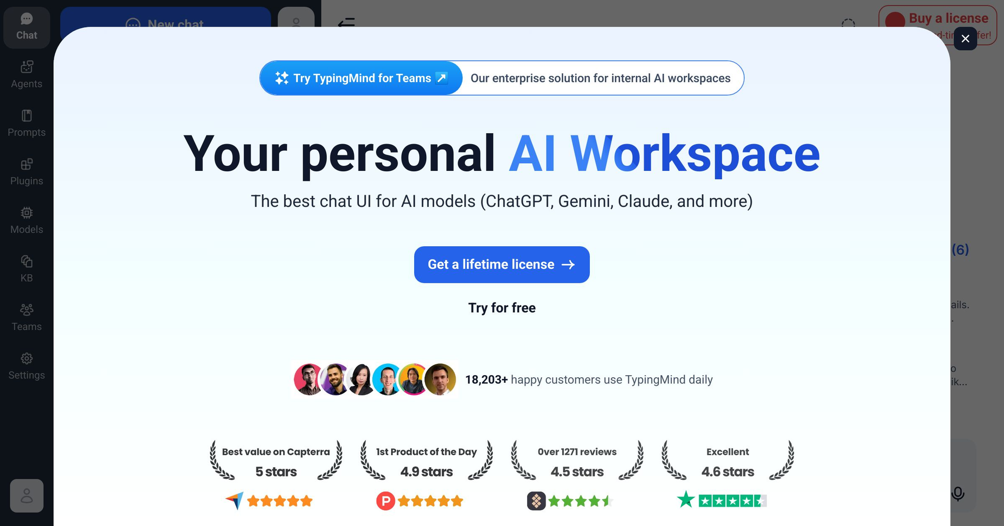 TypingMind for Teams