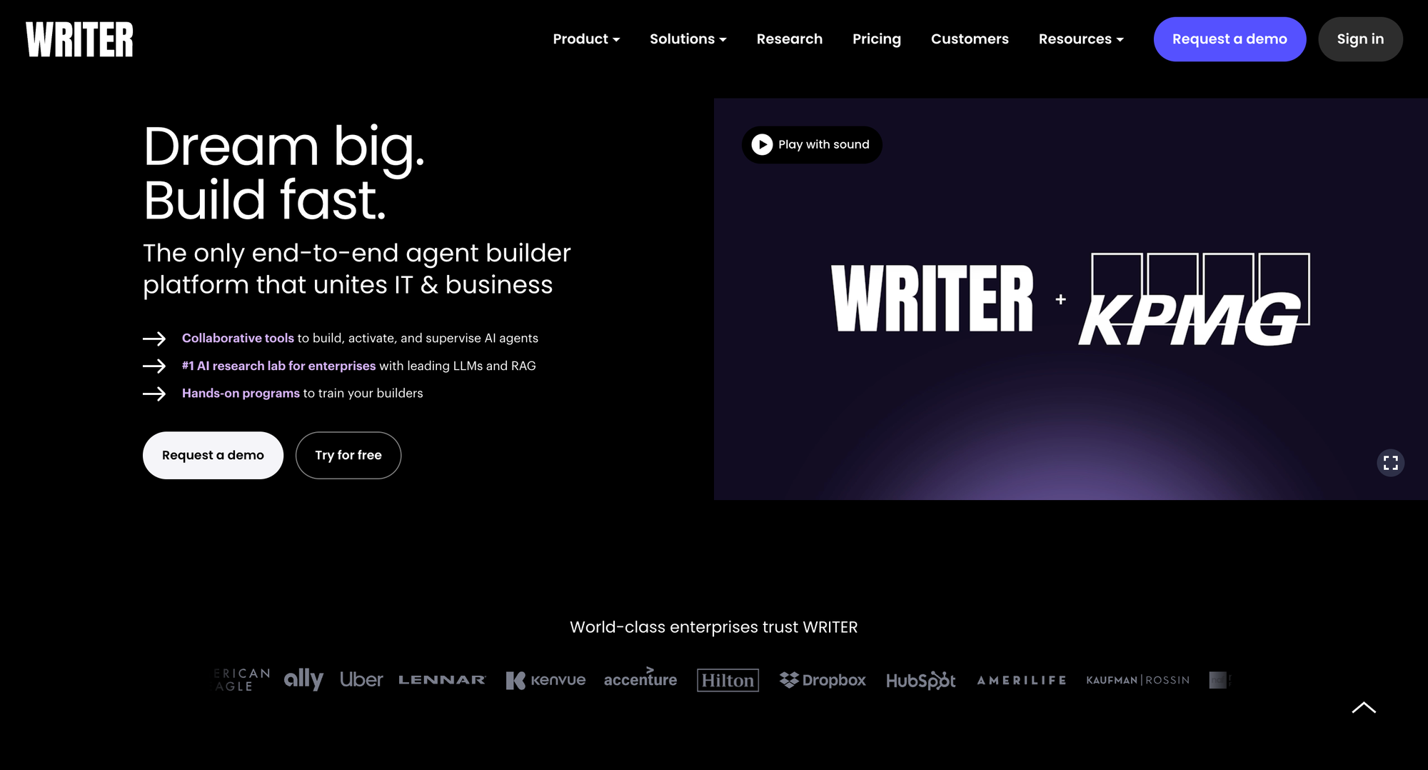 Writer -  full-stack generative AI platform