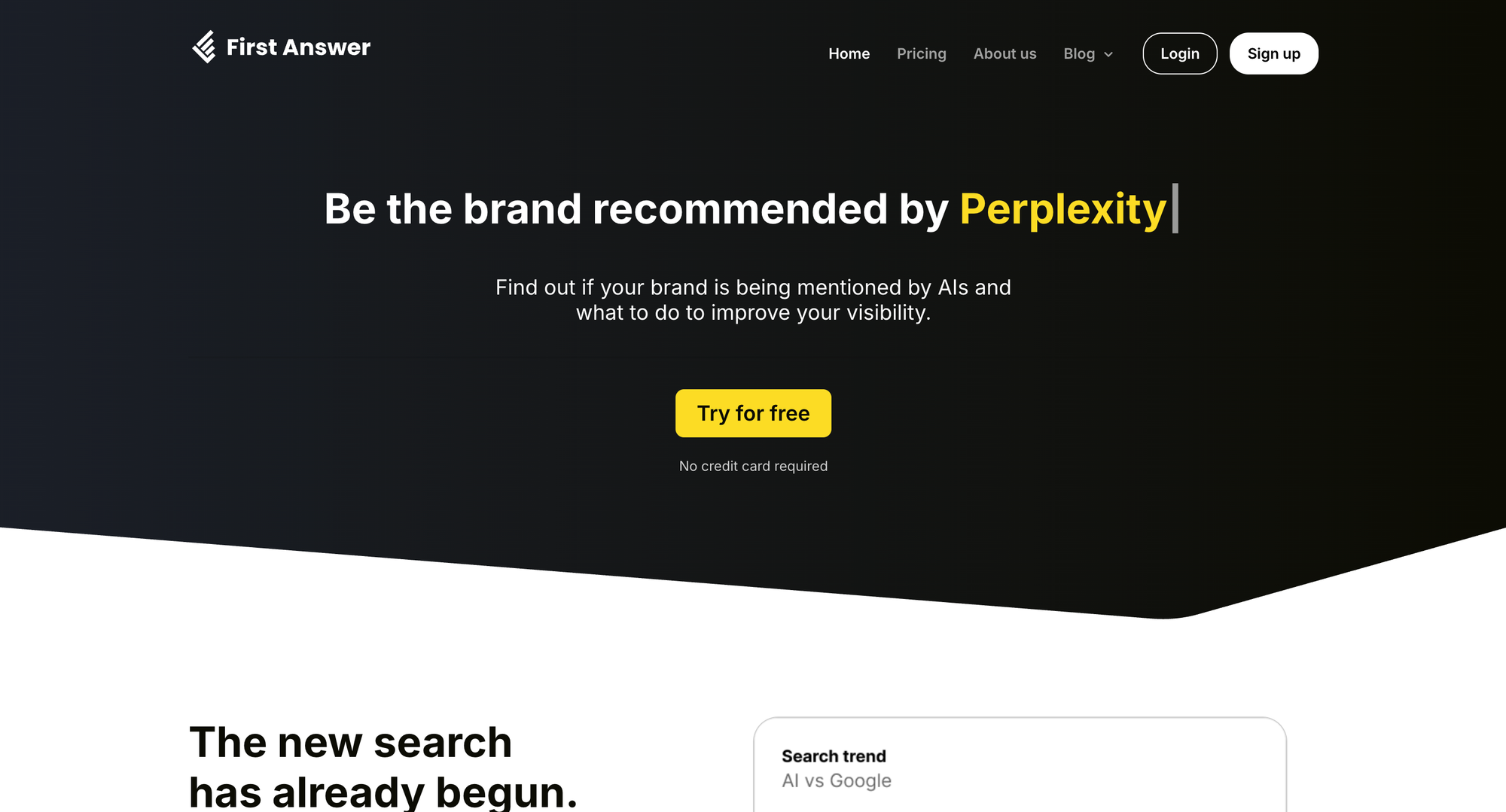 First Answer LLM monitoring solution