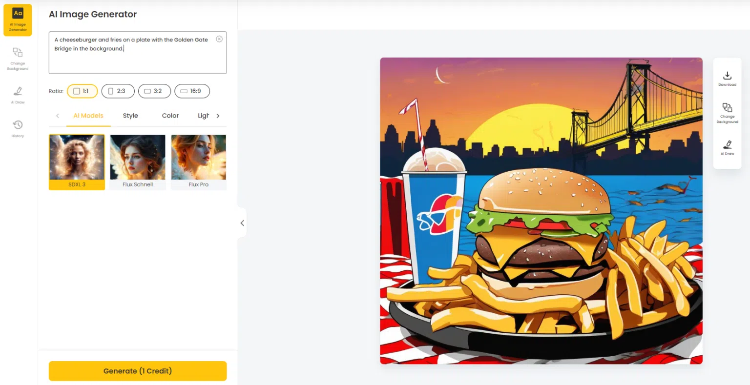 Designs.ai - generative AI image creator