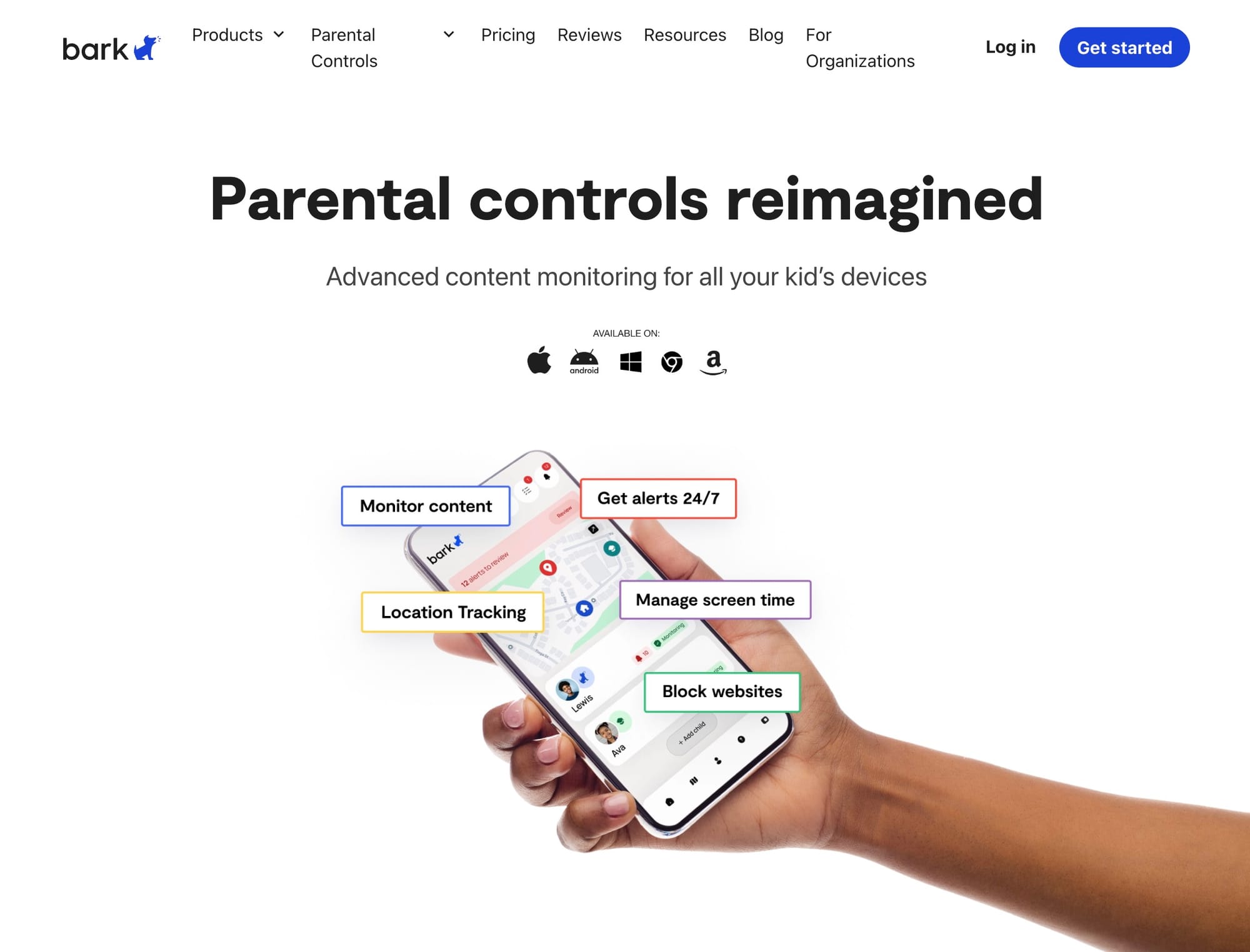Bark - Best for Online Safety / Family AI Apps