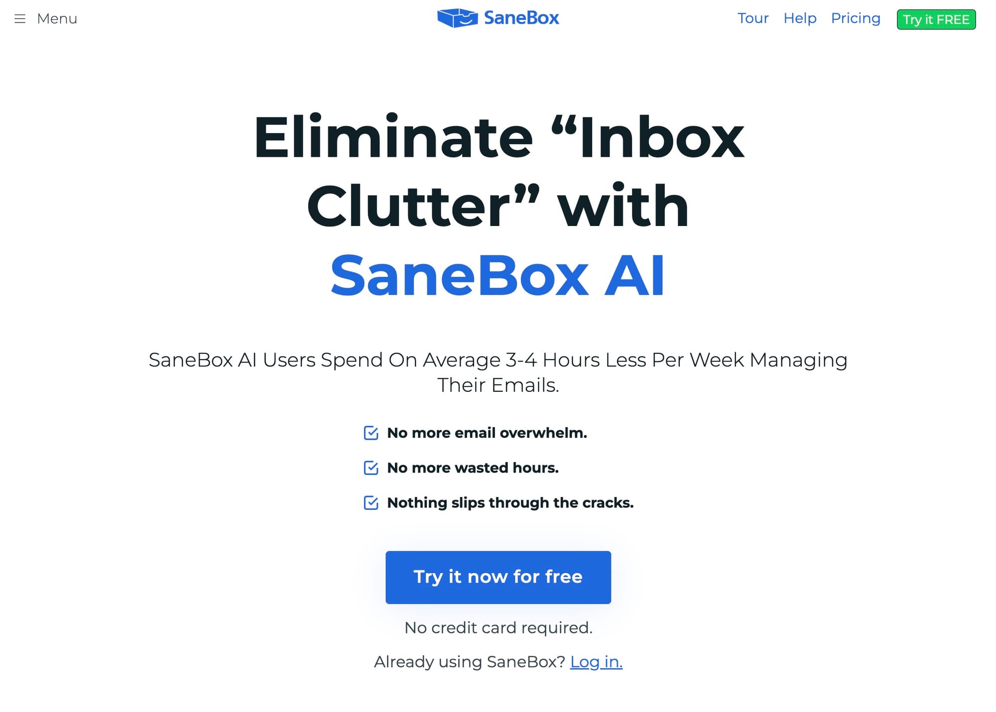 SaneBox Ai