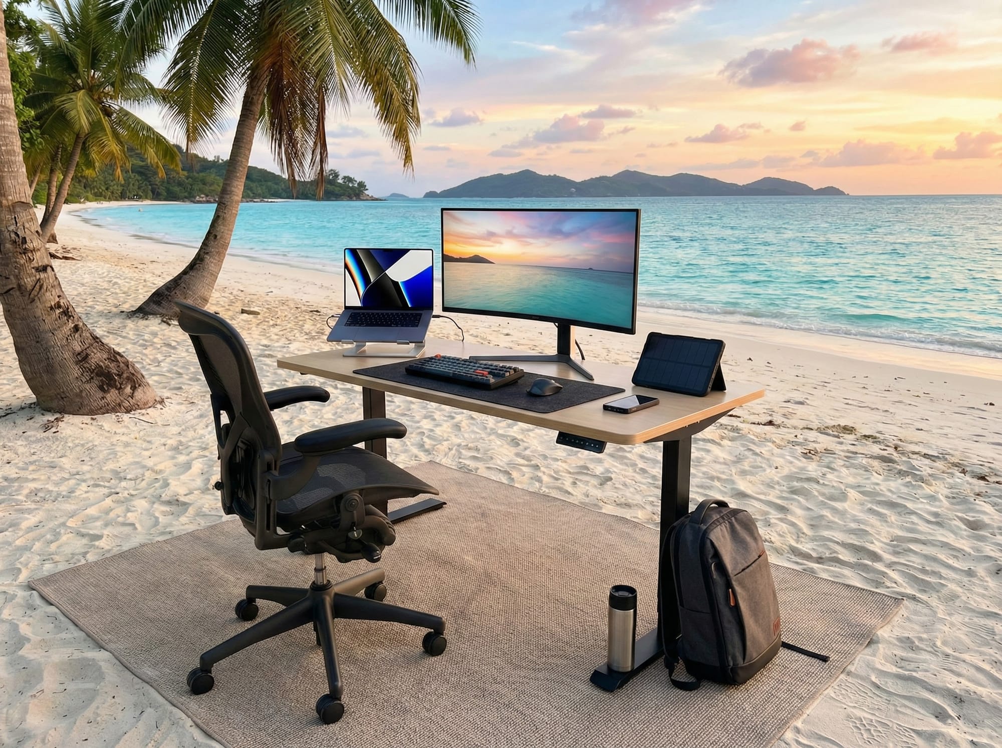 Environmental composition generated with Nano Banana Pro