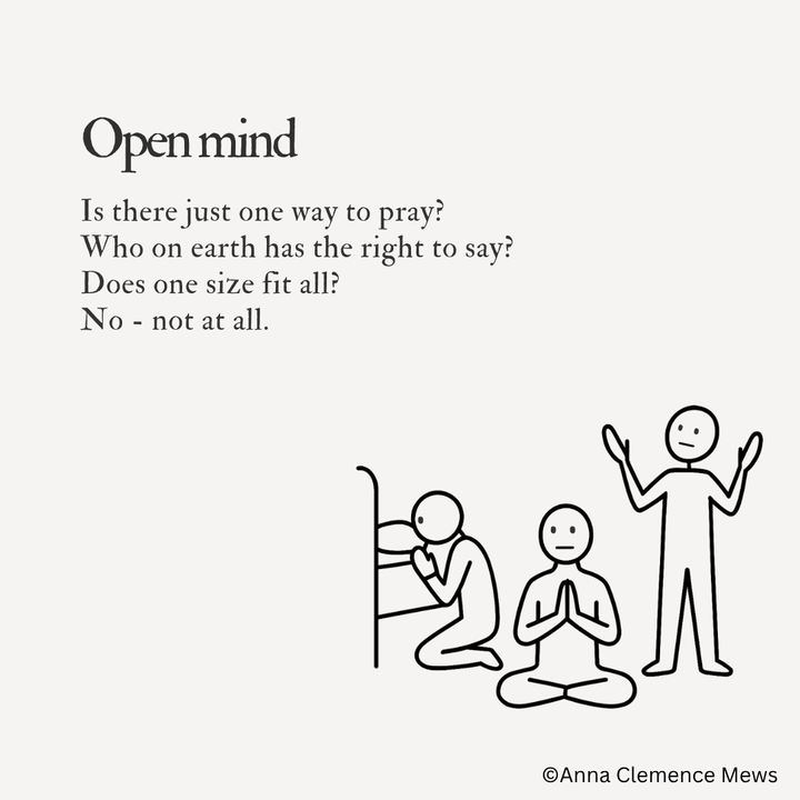 32 / Is there just 'one' way to pray?