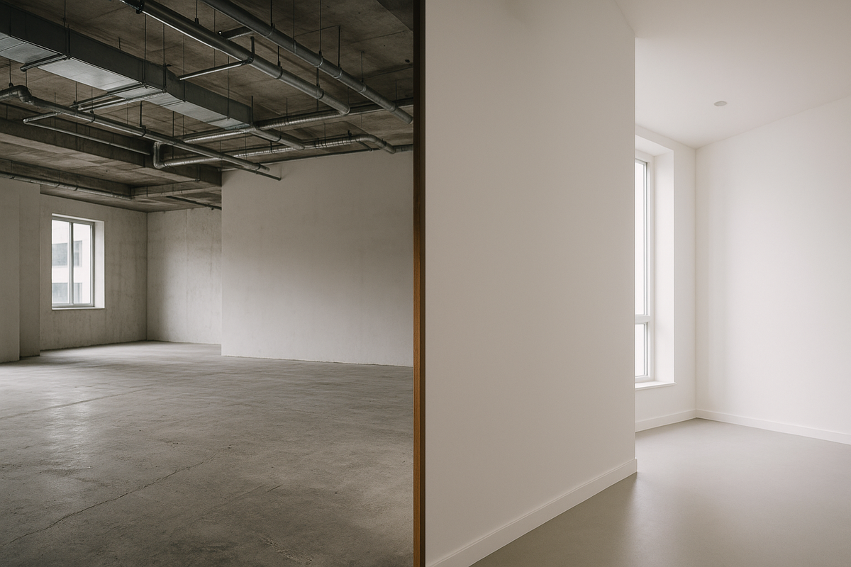 Raw Space vs. Built-Out Studio: Real Cost & Timeline Guide