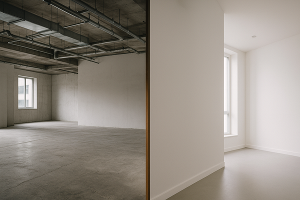 Raw Space vs. Built-Out Studio: Real Cost & Timeline Guide
