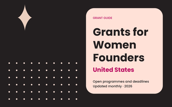 Grants for Women Founders in the US (2026)