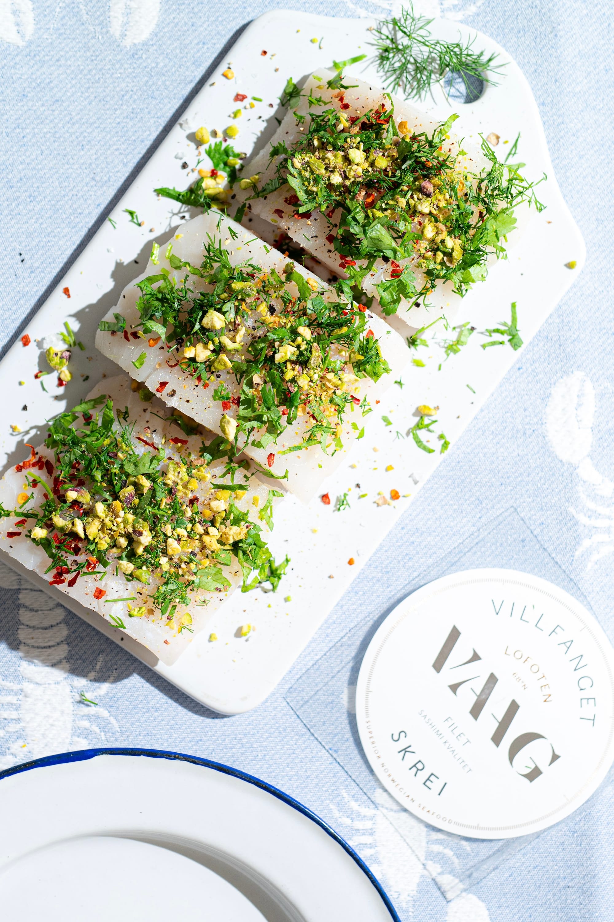 Villfanget skrei Vaag Lofoten, oppskrift, trykkoker