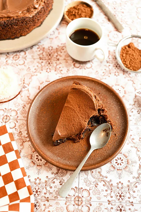 saftig glutenfri sjokoladekake mandelmel allergi oppskrift