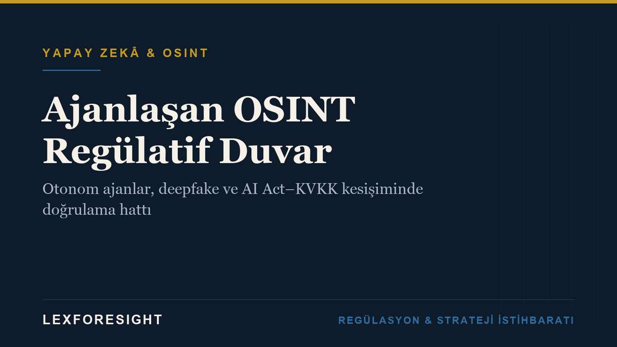 Yapay Zekâ & Osint