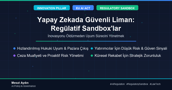 Yapay Zekada "Güvenli Liman": Regülatif Sandbox’lar ve Küresel Rekabet