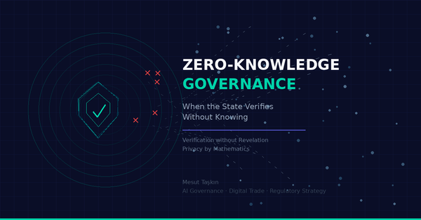 Zero-Knowledge Governance: When the State Verifies Without Knowing