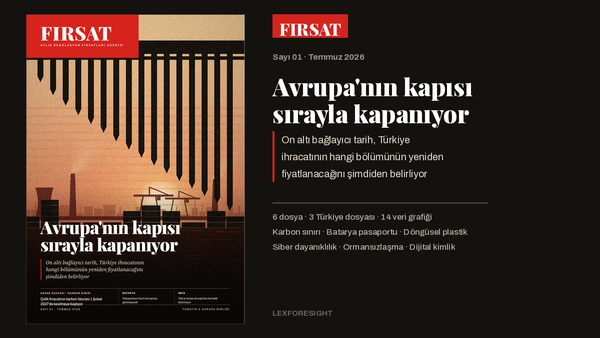 FIRSAT — Sayı 01: Avrupa’nın kapısı sırayla kapanıyor
