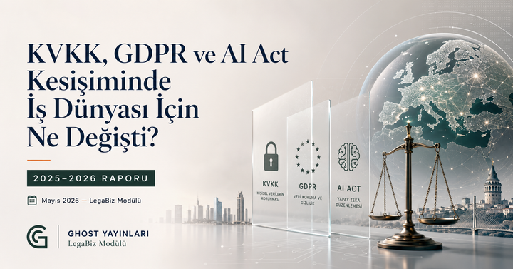 KVKK, GDPR ve AI Act Kesişiminde İş Dünyası İçin Ne Değişti? (2025-2026 Raporu)