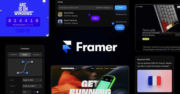 Framer Templates – A Game-Changer for Website Design