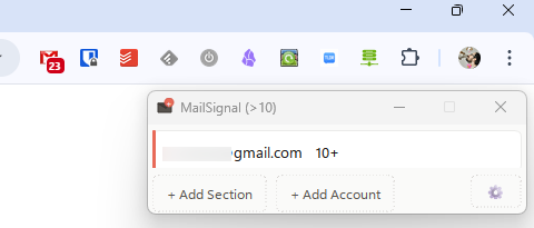 How to Always See the Number of New Emails Across All Accounts