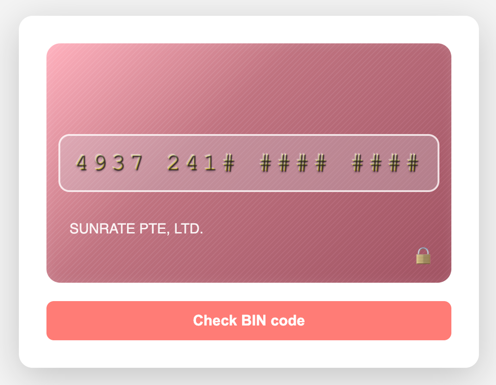 How to Quickly Check a Card BIN